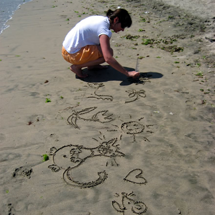 To draw cats, mice and other sea creatures ;-)