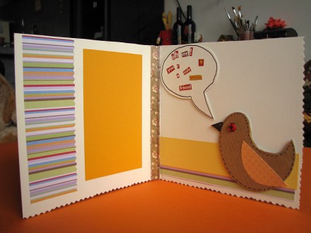 Greeting card for Twitter-fans