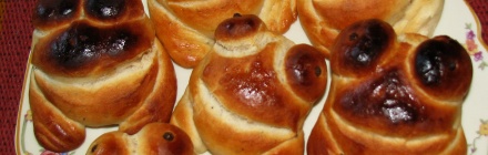 Baked frogs