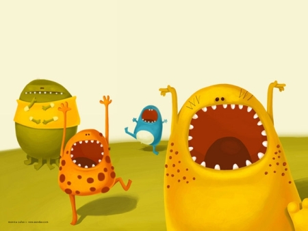 Monica's funny monsters